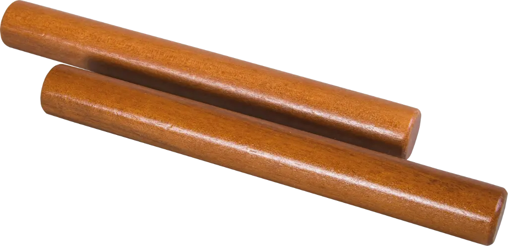 Claves, hardwood, 21 cm long *