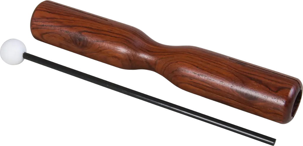 tubular woodblock, double note