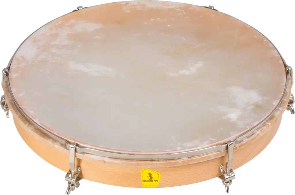 Rahmentrommel Ø 35 cm mit spannbarem Naturfell
