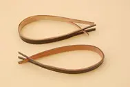 Lederschlaufe für Becken und Cymbeln, 2 Stück