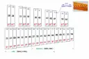 (G-01) replacement bar for glockenspiel, yellow, 20x2mm