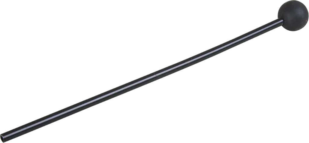 1 Schlägel, Gummikopf, mittelhart, 22cm
