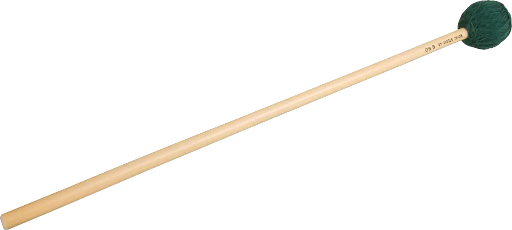 1 Schlägel, Wollfadenkopf, 43cm