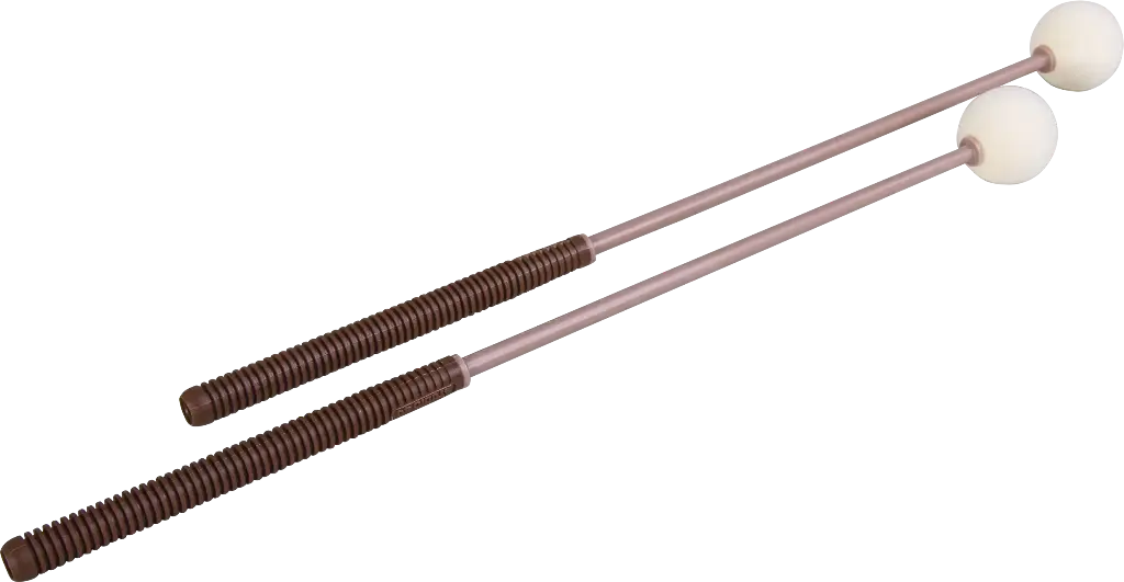 2 Schlägel, Filzkopf, weich, 32cm