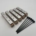 Set von 5 Stück Sopran-Klangbausteinen, Pentatonik