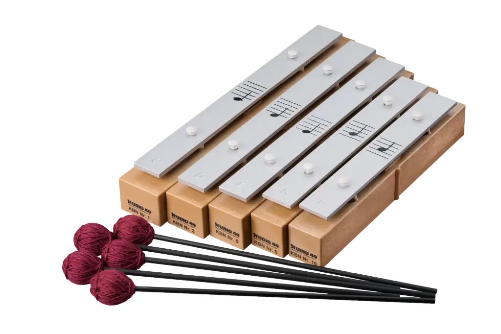 Set von 5 Alt-Klangbausteinen, Pentatonik