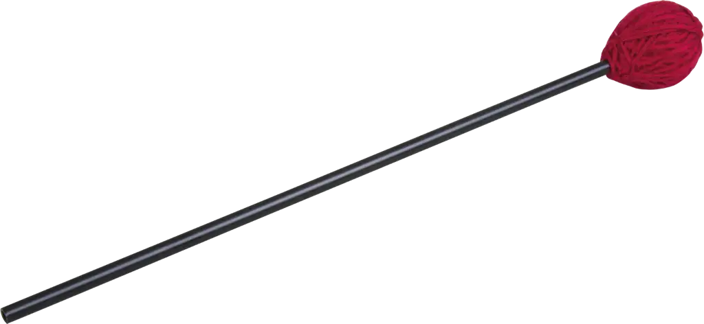 1 Schlägel, Wollfadenkopf, weich, 28cm