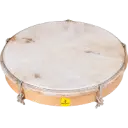 Ersatzfell Rahmentrommel Dekor Rotbuche