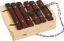 Alt-Xylophon Serie 500 inkl. 2 Schlägel PKS 4