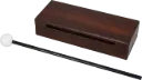 Holzblocktrommel-Doppelton inkl. 1 Schlägel PKS3