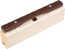 Alt-Klangbaustein mit Palisander-Klangstab (KB/AX)