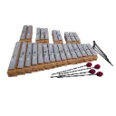 Set von 25 Alt- und Sopran-Klangbausteinen, c1-a3