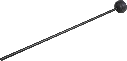 1 Schlägel, Kunststoffkopf